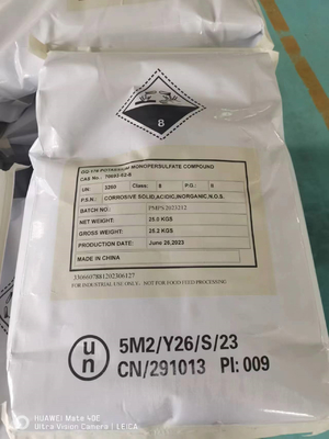 Composto di monopersulfato di potassio CAS 70693-62-8 Agente per il trattamento dell'acqua Disinfettante