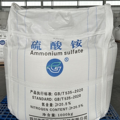 Sulfato di ammonio NH4 2SO4 ad alto contenuto di azoto per l'industria microbiologica e gli integratori alimentari