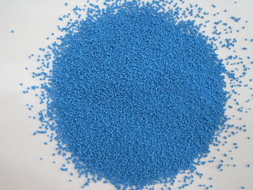 Spettri blu per detersivi in polvere di solfato di sodio Dimensione delle particelle e valore del pH